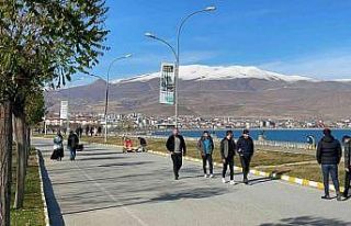 Tatvan’da yalancı bahar