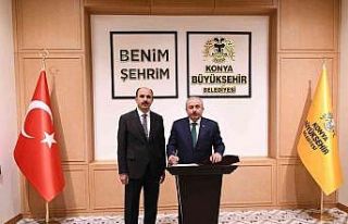 TBMM Başkanı Şentop Başkan Altay’ı ziyaret...