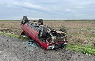 Tekirdağ’da trafik kazası: 1 yaralı