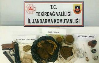 Tekirdağ’da uyuşturucu operasyonu