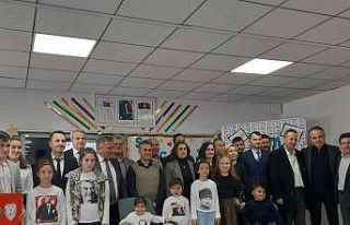 Tekkeköy’ün özel öğrencilerinden resim sergisi