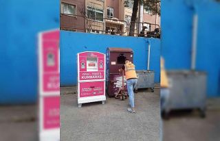 Tekstil atık toplama kumbaraları yenileniyor