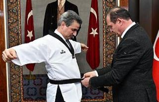 Tekvando Federasyonu Başkanı Şahin’den Vali’ye...