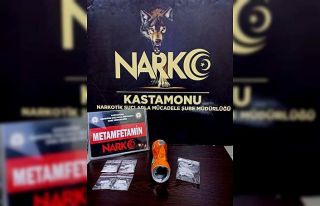 Teneke meşrubat kutusu içerisinde Metamfetamin ele...