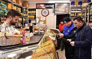 Tepebaşı Zabıtası yılbaşı mesaisinde