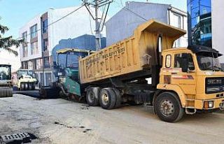 Tepebaşı’nda üstyapı çalışmaları