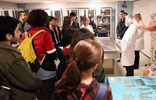 TOBB Fen Lisesi öğrencileri SANKO Üniversitesi’nde...