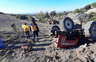 Traktörün altına kalan sürücü hayatını kaybetti