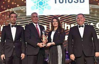 TÜİOSB’ye ’Altın Değerler’ ödülü