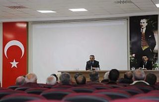 Tunceli’de muhtarlar toplantısı düzenlendi