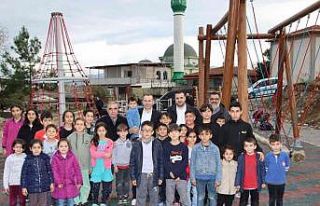 Tutuk’tan yeni çocuk parklarında inceleme
