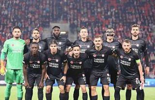 UEFA resmi hesabından, Sivasspor paylaşımı