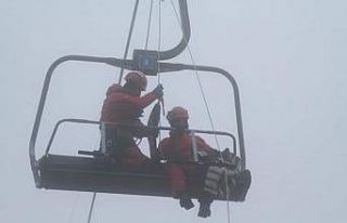 Uludağ’da gerçeğini aratmayan tatbikat