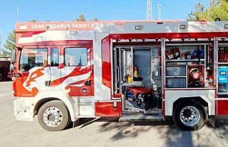 Uşak Tekstil OSB’ye yeni bir itfaiye aracı kazandırıldı