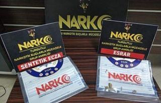 Uyuşturucu satıcısının evine baskın