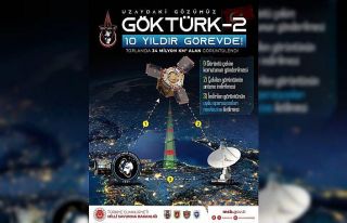 Uzaydaki göz GÖKTÜRK-2 görevinde 10. yılını...