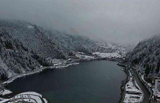 Uzungöl’den kar manzaraları