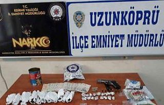 Uzunköprü’de uyuşturucu operasyonu