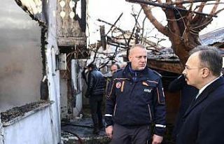 Vali Kızılkaya bir kişinin hayatını kaybettiği...