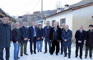 Vali Taşbilek’ten yılın son günlerinde köy...