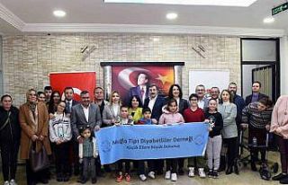 Vali Tavlı ‘Engel Tanımayan’ dostlarıyla bir...