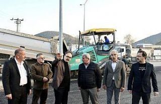 Vezirhan’da yol çalışmalarına başlandı