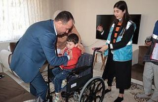 Yalova Belediyesi engelli vatandaşlara desteklerini...