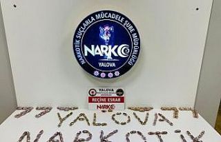 Yalova’da yakalanan Faslı turistin midesinden 1,5...