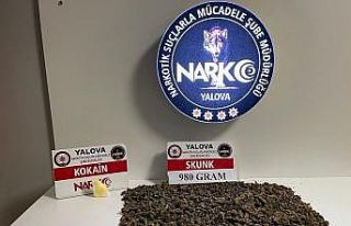 Yalova’daki uyuşturucu operasyonlarında 2 kişi...