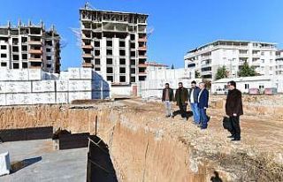 Yeşilyurt’a sağlam ve modern binalar inşa ediliyor