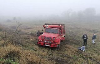 Yoğun sis, kazayı beraberinde getirdi