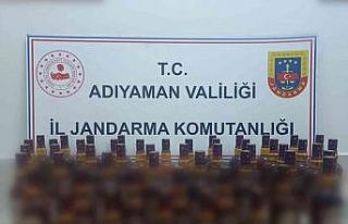 Yolcu otobüsünde kaçak alkol ele geçirildi