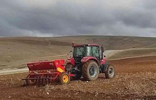 Yozgat’ta buğday ekimi sürüyor