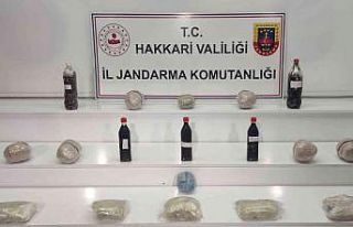Yüksekova’da 17 kilo 500 gram uyuşturucu ele geçirildi