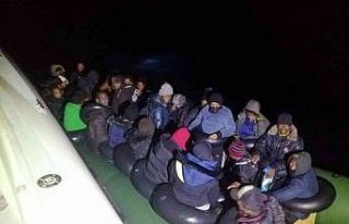 Yunanlıların ölüme terk ettiği 58 göçmen kurtarıldı