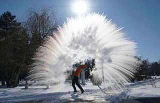 Yurdun doğusu buz kesti