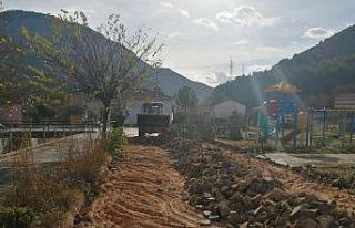 Yürüyüş yolu yenileniyor