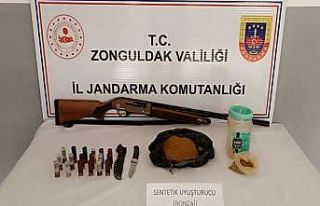 Zonguldak’ta uyuşturucu operasyonu: 1 tutuklu
