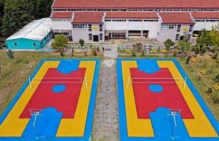 106 okul sahasına kavuştu