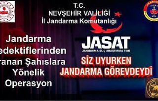 11 yıl hapis cezası olan şahıs jandarmadan kaçamadı