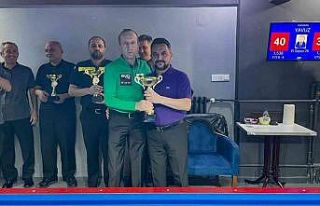 3 bant bilardoda Eskişehir birincisi belli oldu