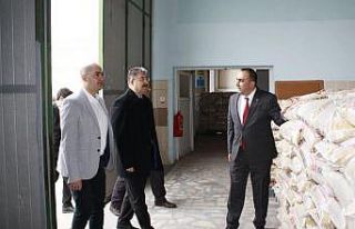Açık cezaevindeki iş yurdu atölyelerinde hükümlülere...