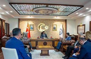 ADÜ Rektörü, Didim Kaymakamı Kuruca’yı ağırladı