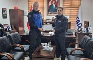 AFAD personellerine Vali Dr. Kızılkay ’Teşekkür...