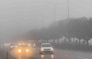 Afyonkarahisar’da sisli hava etkili oldu