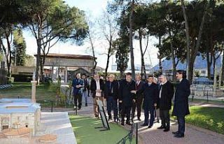 Ağrılı başkanlardan Şehzadelerpark’a övgü