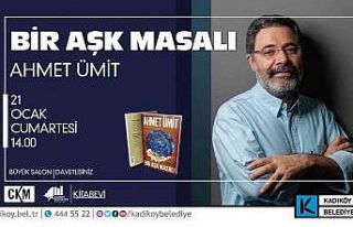 Ahmet Ümit “Bir Aşk Masalı” söyleşisiyle...