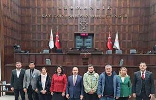 AK Parti Bozcaada İlçe Teşkilatı Gazi Meclis’teydi