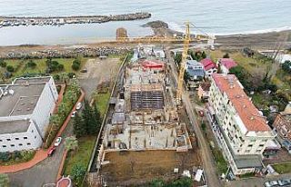 Akçaabat Kültür Merkezi inşaatı şekilleniyor