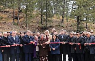 Akdağ Tabiat Parkı yolu artık daha kısa ve güvenli
